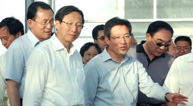 農(nóng)業(yè)農(nóng)村部黨組書(shū)記、部長(zhǎng)韓長(zhǎng)賦視察我公司